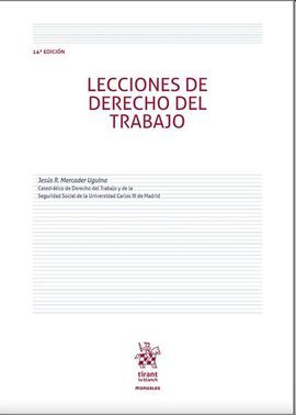 LECCIONES DE DERECHO DEL TRABAJO