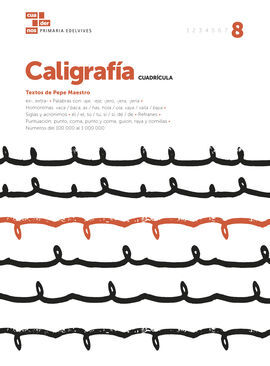 CUADERNO CALIGRAFÍA 8 (CUADRÍCULA)