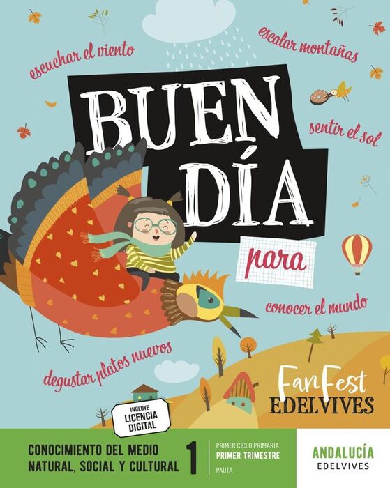 CONOCIMIENTO DEL MEDIO 1.º PRIMARIA PAUTA. ANDALUCÍA