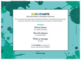 EMOCIONARTE EDUCACION PLASTICA, CREATIVIDAD Y EMOCIONES 1 PRIMARIA