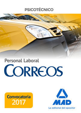 PERSONAL LABORAL DE CORREOS Y TELÉGRAFOS. PSICOTÉCNICO
