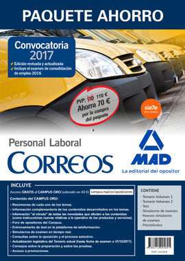 PAQUETE AHORRO CORREOS