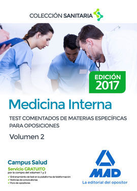 MEDICINA INTERNA VOL 2 TEST COMENTADOS