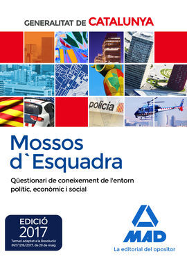 QÜESTIONARI DE CONEIXEMENT DE L'ENTORN POLÍTIC, ECONÒMIC I SOCIAL (EDICIO 2017)