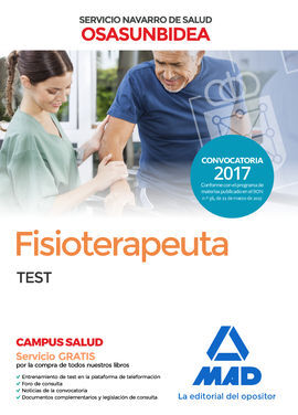 FISIOTERAPEUTA DEL SERVICIO NAVARRO DE SALUD-OSASUNBIDEA. TEST