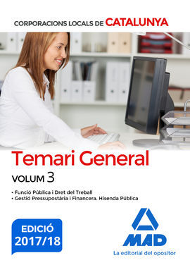 CORPORACIONS LOCALS DE CATALUNYA. TEMARI GENERAL 3
