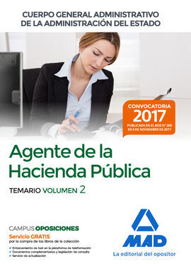 AGENTES DE LA HACIENDA PÚBLICA CUERPO GENERAL ADMINISTRATIVO DE LA ADMINISTRACIÓ