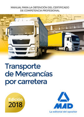 MANUAL PARA LA OBTENCIÓN DEL CERTIFICADO DE COMPETENCIA PROFESIONAL DE TRANSPORT