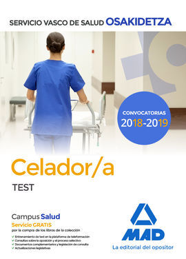 CELADOR DE OSAKIDETZA-SERVICIO VASCO DE SALUD. TEST