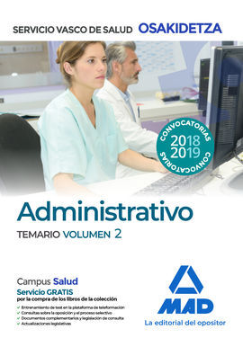 ADMINISTRATIVOS VOLUMEN 2 OSAKIDETZA