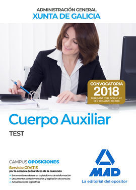 TEST AUXILIAR ADMINISTRATIVO XUNTA GALICIA