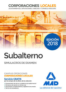 SUBALTERNOS CYL SIMULACROS DE EXAMEN