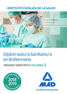 DIPLOMADO SANITARIO EN ENFERMERIA TEMARIO ESPECÍFICO V. 2 ICS