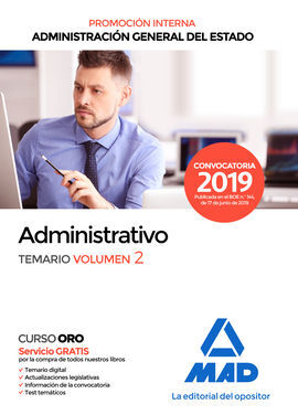 CUERPO GENERAL ADMINISTRATIVO VOL 2