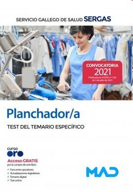 PLANCHADORES SERGAS TEST DEL TEMARIO ESPECÍFICO