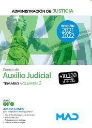 AUXILIO JUDICIAL. TEMARIO. VOL 2