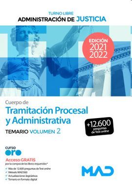 CUERPO TRAMITACION PROCESAL Y ADMINISTRATIVA.