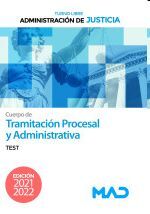 TRAMITACIÓN PROCESAL Y ADMINISTRATIVA. TEST.