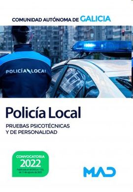 POLICIA LOCAL - PRUEBAS PSICOTECNICAS Y DE PERSONALIDAD