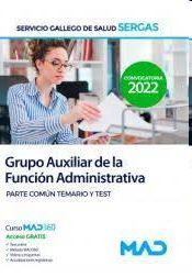 GRUPO AUXILIAR DE LA FUNCIÓN ADMINISTRATIVA