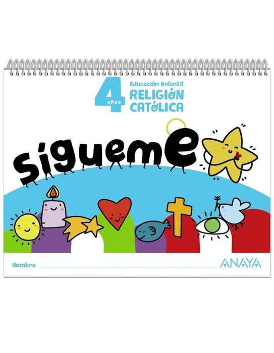¡SÍGUEME!. RELIGIÓN CATÓLICA. 4 AÑOS