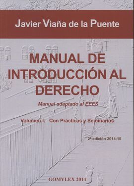 MANUAL DE INTRODUCCIÓN AL DERECHO