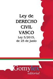 LEY DE DERECHO CIVIL VASCO