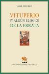 VITUPERIO Y ALGUN ELOGIO DE LA ERRATA