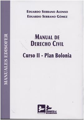MANUAL DE DERECHO CIVIL. CURSO II- PLAN BOLONIA