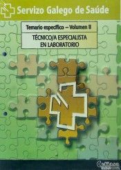 TÉCNICOS ESPECIALISTAS DE LABORATORIO, SERGAS. TEMARIO 2