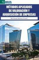MÉTODOS APLICADOS DE VALORACIÓN Y ADQUISICIONES DE EMPRESAS