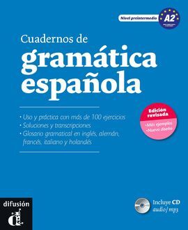 CUADERNOS DE GRAMÁTICA ESPAÑOLA A2 + CD AUDIO MP3 - NUEVA ED.