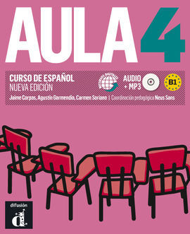 AULA 4 NUEVA EDICIÓN (B1.2) - LIBRO DEL ALUMNO + CD AUDIO
