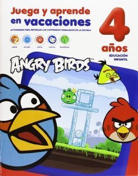 ANGRY BIRDS - JUEGA Y APRENDE EN VACACIONES - 4 AÑOS