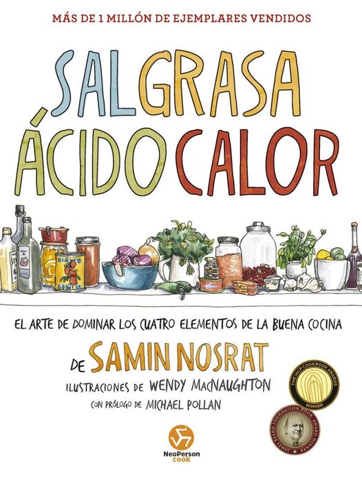 SAL, GRASA, ÁCIDO, CALOR