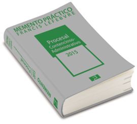 MEMENTO PRÁCTICO PROCESAL CONTENCIOSO ADMINISTRATIVO 2015