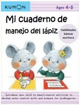KUMON - MI CUADERNO DE MANEJAR EL LAPIZ