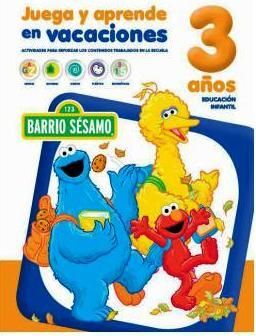 BARRIO SESAMO - JUEGA Y APRENDE EN VACACIONES - 3 AÑOS