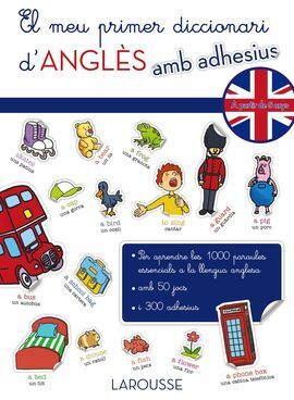 EL MEU PRIMER DICCIONARI D'ANGLÈS AMB ADHESIUS