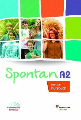 SPONTAN A2-B1 KURSBUCH + ARBEITSHEFT + DVD ROM