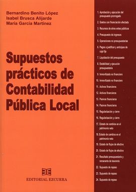 SUPUESTOS PRÁCTICOS DE CONTABILIDAD PÚBLICA LOCAL