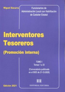 INTERVENTORES TESOREROS (PROMOCIÓN INTERNA) 2 TOMO