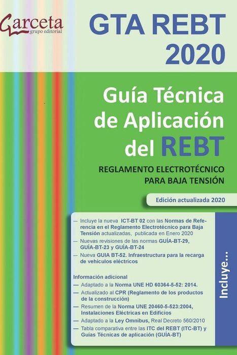GTA REBT 2020 /GUIA TECNICA DE APLICACIÓN DEL REBT