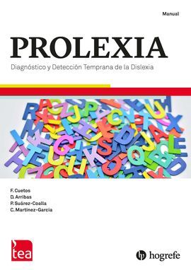 PROLEXIA. DIAGNÓSTICO Y DETECCIÓN TEMPRANA DE LA DISLEXIA- JUEGO COMPLETO