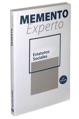 MEMENTO EXPERTO ESTATUTOS SOCIALES