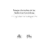 PAISAJES DISTINTIVOS DE LAS SUBBETICAS CORDOBESAS