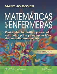 MATEMÁTICAS PARA ENFERMERAS
