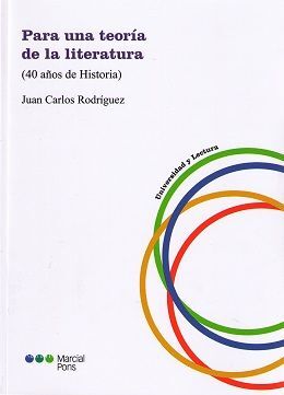 PARA UNA TEORIA DE LA LITERATURA