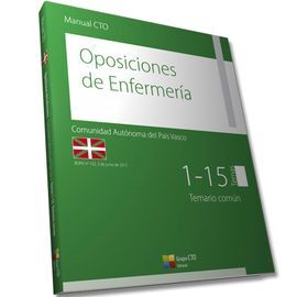 TEMAS 1-15 TEMARIO COMUN - OPOSICIONES DE ENFERMERIA - COMUNIDAD AUTONOMA DEL PAIS VASCO