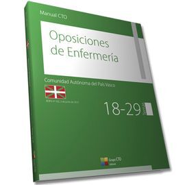 TEMAS 18-29 TEMARIO COMUN - OPOSICIONES DE ENFERMERIA - COMUNIDAD AUTONOMA DEL PAIS VASCO